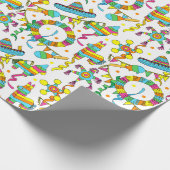 Kinder Pinata Fiesta Verjaardagsfeestje Cadeaupapier (Hoek)