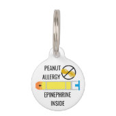 Kinder pinda-allergie epinefrine in noodgevallen huisdierpenning (Voorkant)