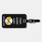 Kinder Pinda Allergy Alert met Epinefrine Afbeeldi Bagagelabel (Voorkant horizontaal)