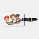 Kinder Pinewood Derby Car Race Bagagelabel (Voorkant horizontaal)