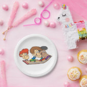 Kinder Pinewood Derby Car Race Papieren Bordje (Feest)