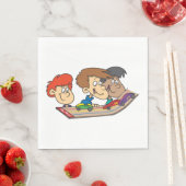 Kinder Pinewood Derby Car Race Servet (Insitu)