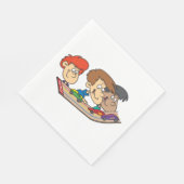 Kinder Pinewood Derby Car Race Servet (Hoek)