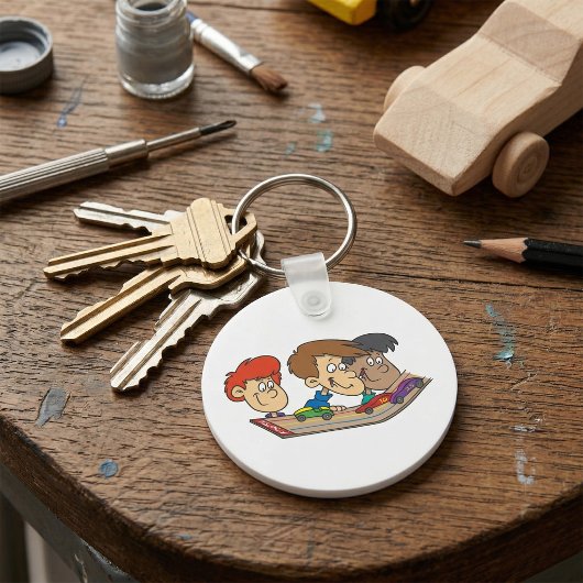 Kinder Pinewood Derby Car Race Sleutelhanger