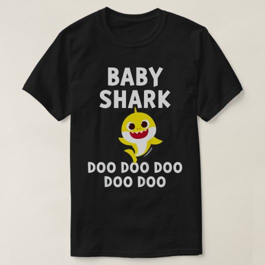 Kinder Pinkfong Baby Shark Officiële T-shirt (Design voorkant)