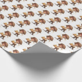 Kinder Piraat Verjaardag Cadeauverpakking Papieren Cadeaupapier (Hoek)