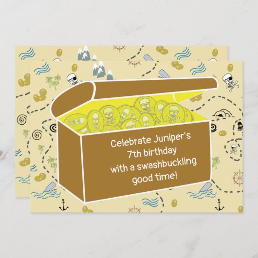 Kinder piratenpartij (Voorkant / Achterkant)