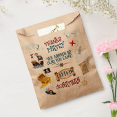 Kinder piratenpartij verjaardag dank u Favor Bedankzakje (Gezegeld)