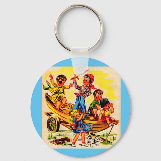 kinder piraterij sleutelhanger (Voorkant)