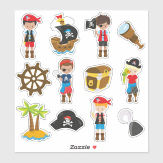 Kinder Pirates Sticker