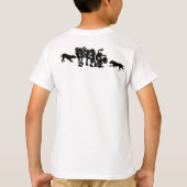 Kinder Pit Bull Zombie T-Shirt (Achterkant)