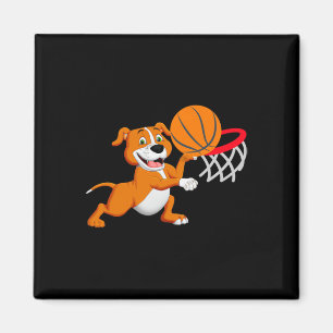 Kinder Pitbull Hond Spelen Bysketbyll Dog Sports G Magneet