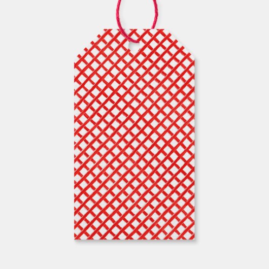 Kinder PIZZA Verjaardagsfeestje Dank u Cadeaulabel (Achterkant)