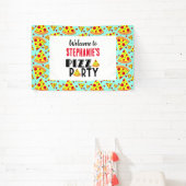 Kinder Pizza Verjaardagsfeestje Welkomstbord Spandoek (Insitu)