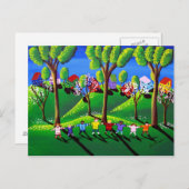 Kinder Play Red Rover Post Card Briefkaart (Voorkant / Achterkant)