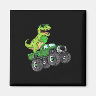 Kinder pleisterdag T rex Riding Monster Truck Di Magneet
