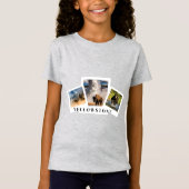 Kinder polaroid Yellowstone T-shirt (Voorkant)