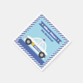 Kinder politie verjaardagsfeestartikelen servet (Hoek)