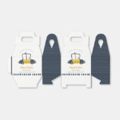 Kinder politieauto van de zeemacht elke zondag bedankdoosjes (Uitgevouwen)