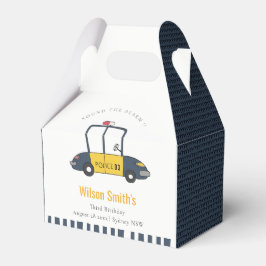 Kinder politieauto van de zeemacht elke zondag bedankdoosjes