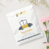 Kinder politieauto van de zeemacht elke zondag bedankzakje (Gezegeld)