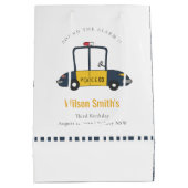 Kinder politieauto van de zeemacht elke zondag medium cadeauzakje (Achterkant)