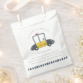 Kinder politiewagen elke zondag vlot bedankzakje