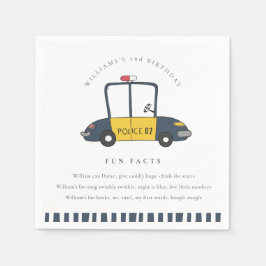 Kinder politiewagen elke zondag vlot servet