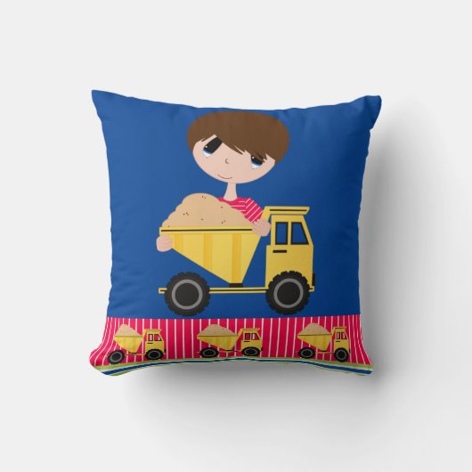 Kinder-polyester Sierkussen 16 x 16 inch (Voorkant)