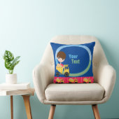 *Kinder-polyester Sierkussen 16 x 16 inch (Stoel)