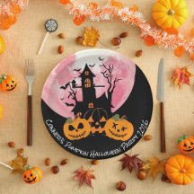 Kinder pompoen Halloween Paper Bord