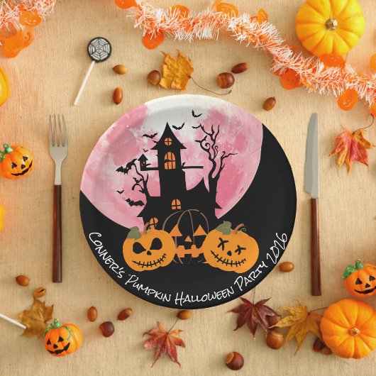 Kinder pompoen Halloween Paper Bord
