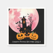 Kinder pompoen Halloween Party Servet (Voorkant)