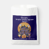 Kinder pompoen heksen Halloween Party Bedankzakje (Voorkant)