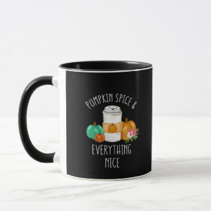 Kinder pompoen specerij en alles leuke peuter meis mok