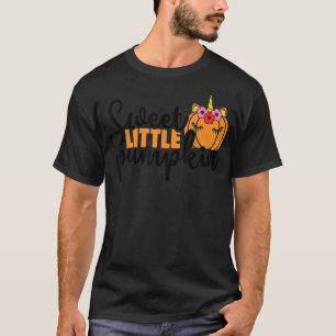 Kinder pompoentjes met zoete pompoen t-shirt