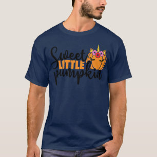 Kinder pompoentjes met zoete pompoen t-shirt