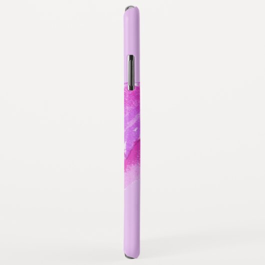 Kinder pony paarse meisjesnaam Case-Mate iPhone case (Achterkant/rechts)