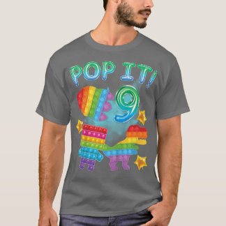 Kinder Pop 9-jarige jongens 9-jarige TRe Dino T-shirt