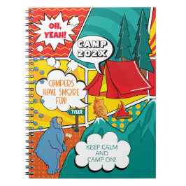 Kinder Pop Art Zomer Kamp Notitieboek