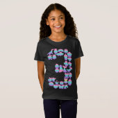 Kinder Pop Het 3e jaar oude 3e verjaardag Fidget P T-shirt (Voorkant volledig)