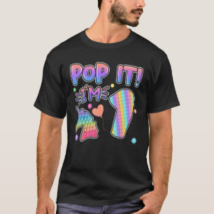 Kinder Pop Het meisje van 1 tot 1 jaar oud T-shirt