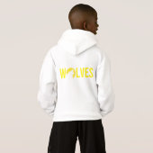 Kinder Post Game Hoodie (Achterkant volledig)