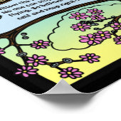 Kinder Poster aan de muur - Fairies Black BG - Uni (Hoek)