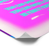KINDER POSTER ONTWERPPPINK MET WOORDEN (Hoek)