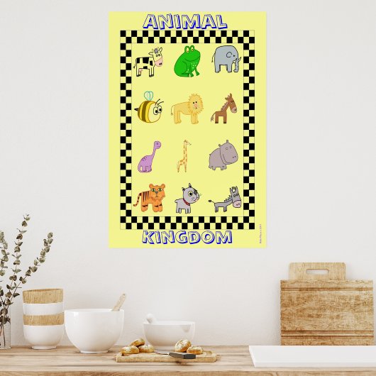 KINDER POSTERS - KAMER - KINDERKUNST - SPELEN (Keuken)