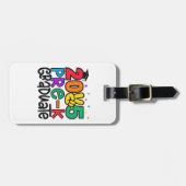 Kinder Pre-K Afstudeerder 2025 Preschool Prek Afst Bagagelabel (Voorkant horizontaal)