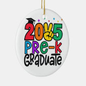 Kinder Pre-K Afstudeerder 2025 Preschool Prek Afst Keramisch Ornament (Rechts)