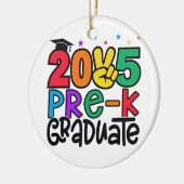 Kinder Pre-K Afstudeerder 2025 Preschool Prek Afst Keramisch Ornament (Links)