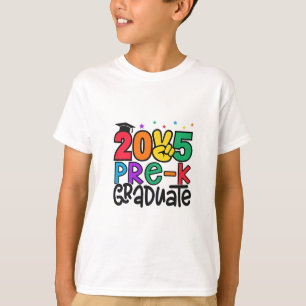 Kinder Pre-K Afstudeerder 2025 Preschool Prek Afst T-shirt